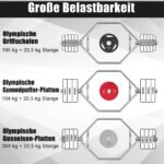 Šešiakampė hantelio štanga su sulankstomomis rankenomis ir dviem spyruokliniais užspaudėjais (Sidabrinė)