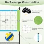 Reguliuojamo aukščio lauko tinklinio tinklas (Žalia)