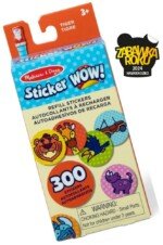 300 Tigro lipdukų papildymas štampavimo rinkiniui