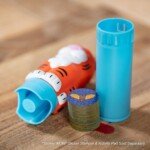 300 Tigro lipdukų papildymas štampavimo rinkiniui