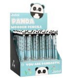 36 mediniai pieštukai su 3D pandomis (ekspozicinis rinkinys)