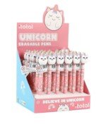 36 vnt. trinami vienaragių rašikliai su stovu