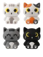 3D Kačių Trintukai su Stendu, 24 vnt.