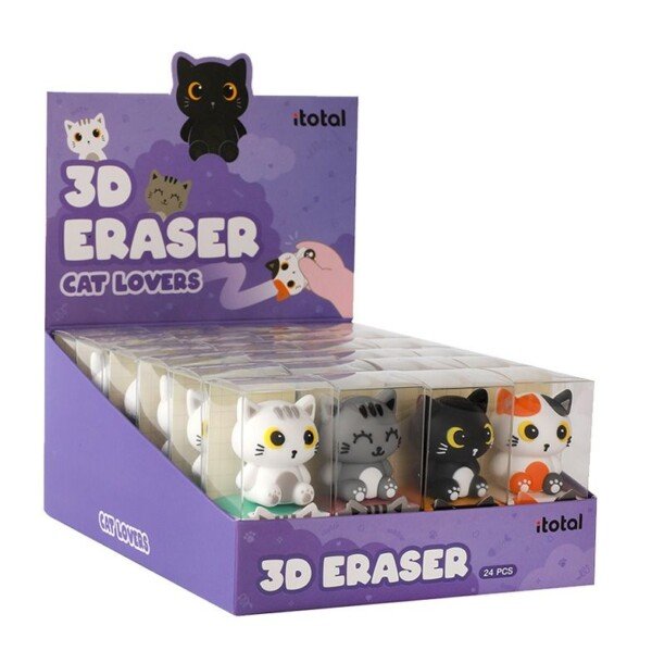 3D Kačių Trintukai su Stendu, 24 vnt.