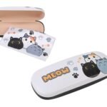 Akinių dėklas su katytėmis