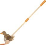 Antis stumdukas su judančia galva