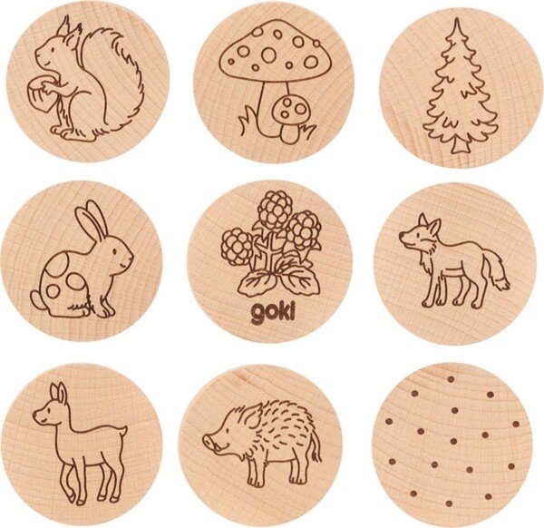 Atminties žaidimas „Miško Gamta“