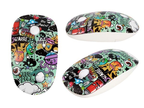 Belaidė pelė i-Total Graffiti 1600DPI