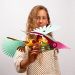 Clixo magnetinės kaladėlės „Tropiniai paukščiai“, 30 dalių