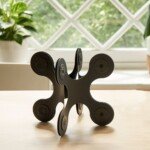 Clixo magnetinių blokelių rinkinys, juodas