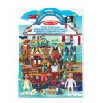 Daugkartinis išgaubtų lipdukų rinkinys „Piratai“