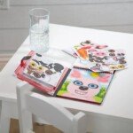 Daugkartinių lipdukų kelioninis rinkinys „Ferma“