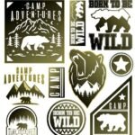 Dekoratyviniai užlyginami antsiuvai drabužiams