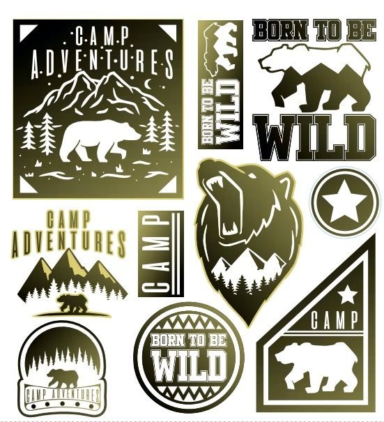 Dekoratyviniai užlyginami antsiuvai drabužiams