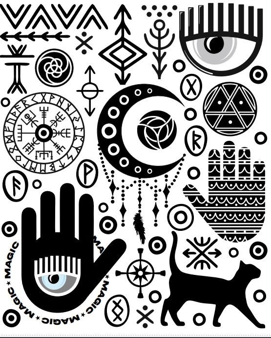 Dekoratyvinis užlyginamų simbolių lapas