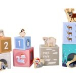 Dėliojamoji piramidė 'Arktiniai gyvūnai'