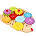 Dėlionė ežiukas su dantračiais