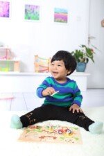 Dėlionė su rankenėlėmis Džiunglių draugai