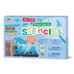 Didelis transporto priemonių trafaretų rinkinys