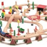 Didelis traukinio rinkinys 170 elementų