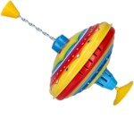 Didelis vaivorykštinis metalinis stabilus vilkelis