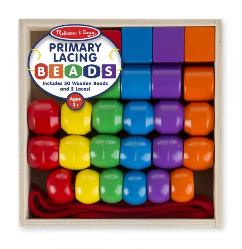 Didelių karoliukų vėrimo rinkinys