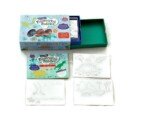 Dinozaurų antspaudai ir pirštų dažai