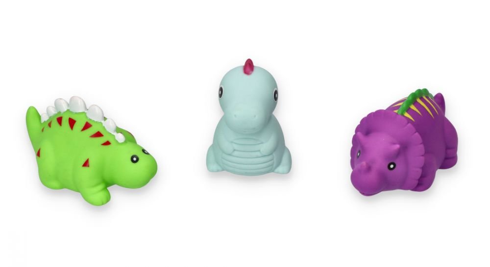 Dinozaurų rinkinys voniai