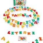 Edukacinės medinės magnetinės raidės