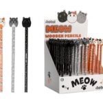 Ekspozicinis rinkinys: 36 mediniai pieštukai su 3D kačiukais