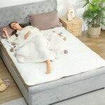 Elektrinė antklodė, 160 x 140 cm, dviejų zonų valdymas, skalbiama mašinoje