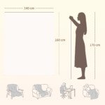 Elektrinė antklodė, 160 x 140 cm, dviejų zonų valdymas, skalbiama mašinoje