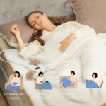 Elektrinė antklodė, 160 x 140 cm, dviejų zonų valdymas, skalbiama mašinoje