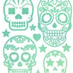 Fluorescencinės kaukolės – užlydomos aplikacijos lapas