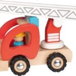 Gaisrinė mašina su kopėčiomis