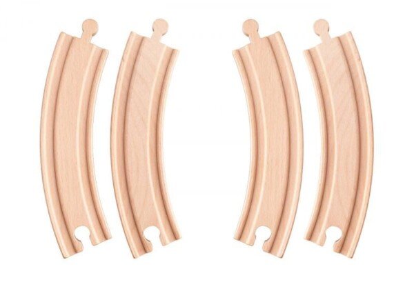 Geležinkelio ilgi posūkiai (4 vnt.)