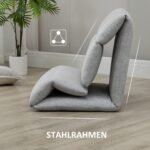 5 padėčių reguliuojamas grindų gultas-čiužinys