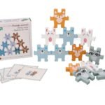 Gyvūnų piramidės dėlionė