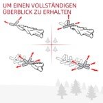 1,8 m dirbtinė Kalėdų girlianda 160 šakelių