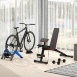 Šešiakampių hantelių rinkinys su rifliuota rankena 2 x 4 kg