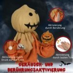 Judesiu ir garsu aktyvuojama Helovino baidyklė