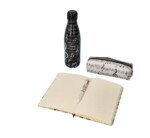 Juodas termosas su 3D raštu, 500 ml