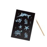 Jūros pasaulio braižymo paveikslėlis