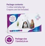 Kartoninis Tipi spalvinimui