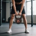 3 dalių Kettlebell svarmenų rinkinys su 2,2 kg, 4,5 kg ir 6,8 kg svoriais ir plastikine danga