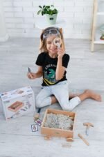 Kinetinio smėlio archeologinis rinkinys