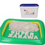 Kinetinio smėlio rinkinys 5 kg su smėlio dėže