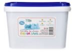 Kinetinio smėlio rinkinys kibirėlyje: žydras, 2 kg, su transporto priemonių formelėmis ir kastuvėliu