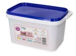 Kinetinis smėlis 2 kg kibirėlyje su formelėmis ir kastuvėliu