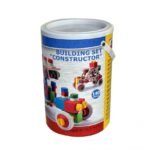 Konstrukcinis rinkinys kibirėlyje, 140 elementų